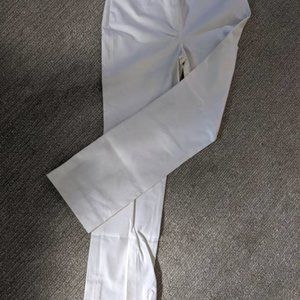 WHITE HOUSE BLACK MARKET WHITE PANTS NWT 10P